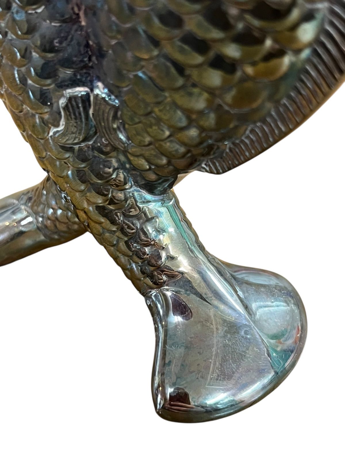 Christofle 花瓶 2匹の魚 クリストフル インテリア 銀メッキ