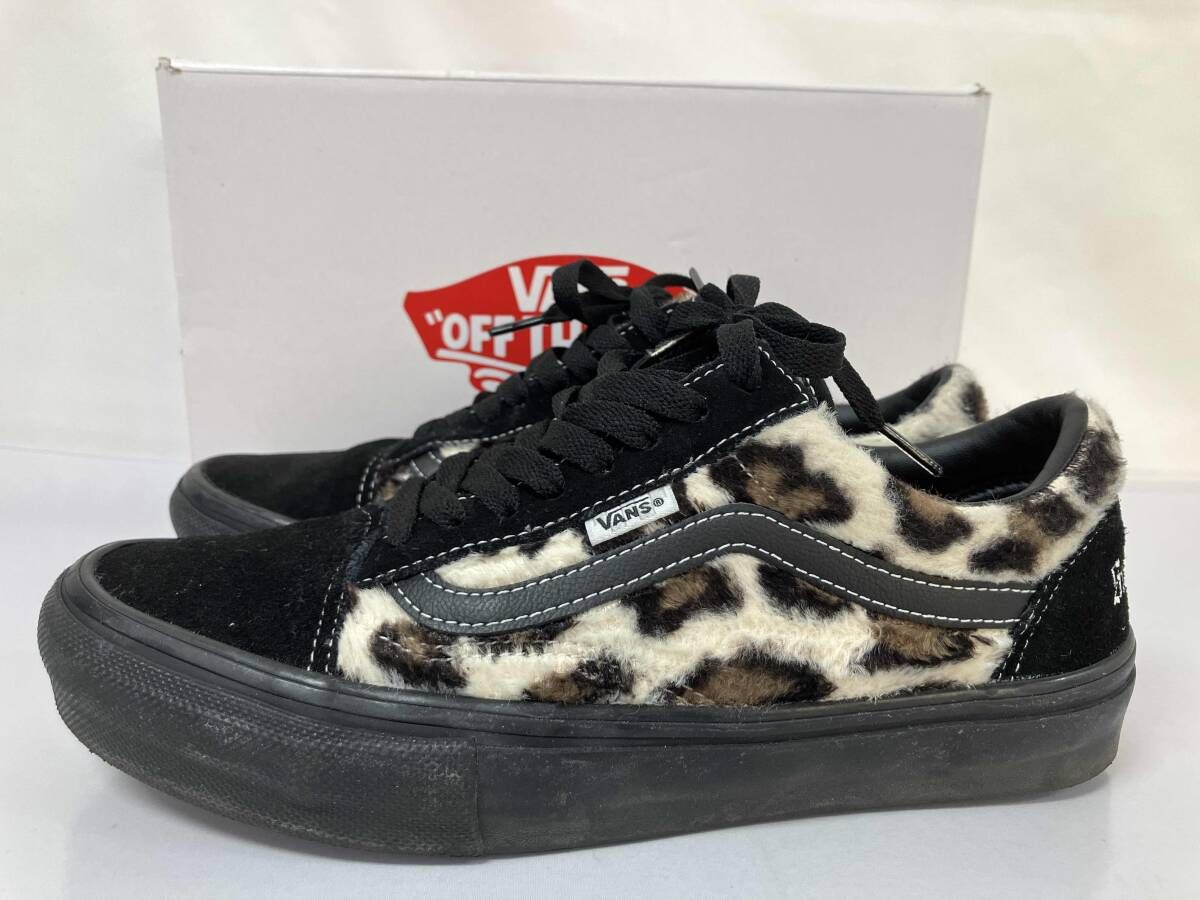 VANS ×Supreme バンス シュプリーム Old Skool Leopard オールド