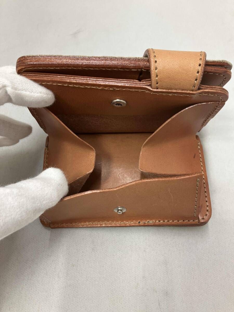 ALZUNI 二つ折り財布 象革 エレファントレザー Elephant 長袖シャツ ユニセックス対応