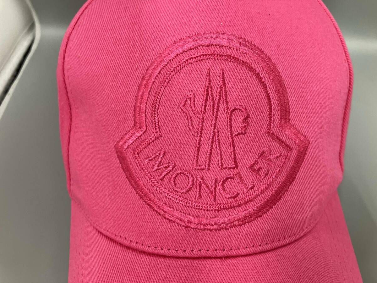 MONCLER BASEBALL HAT モンクレール キャップ ピンク - メルカリ