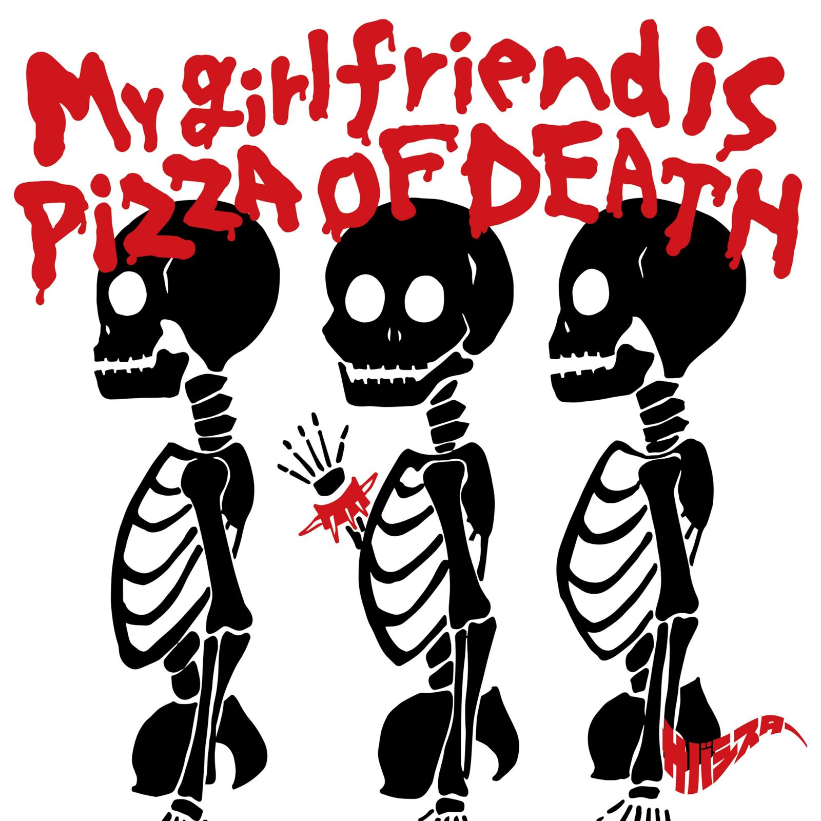 My girlfriend is PIZZA OF DEATH （CD＋DVD）(特典なし)(品)