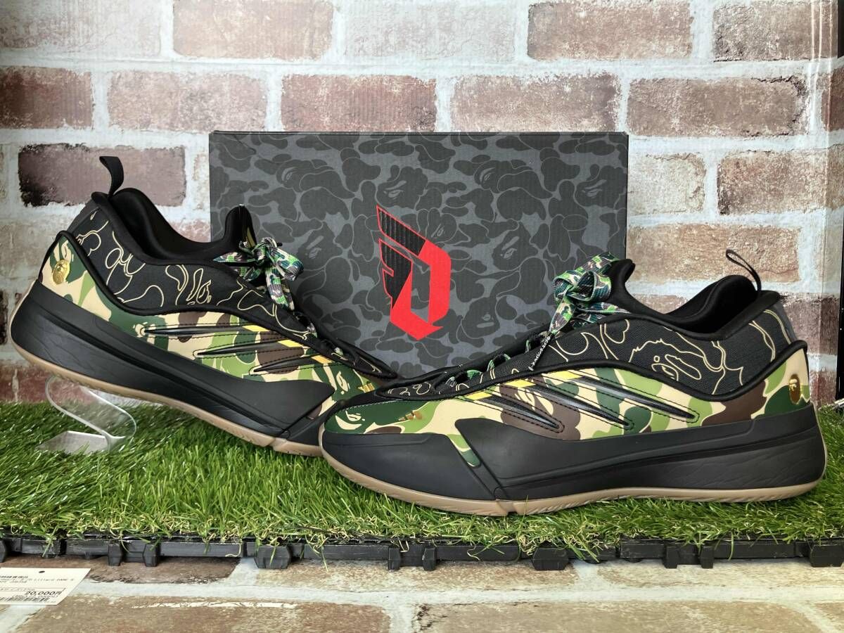 adidas/アディダス/ D Lillard DAME 9 x BAPE/JH6358 /28cm