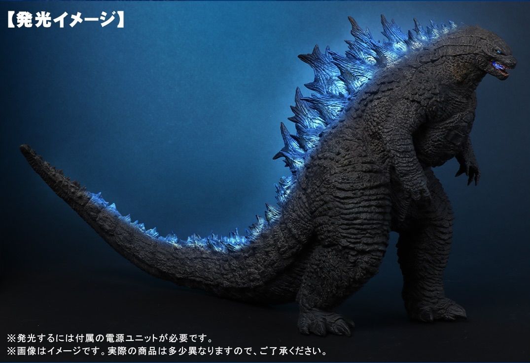 東宝大怪獣シリーズ ゴジラ 2019 アトミックブレスVer. 全高約27 cm 少年リック