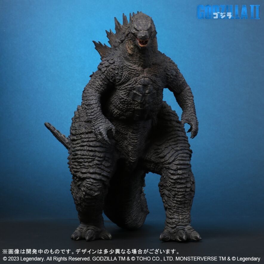 東宝大怪獣シリーズ ゴジラ 2019 アトミックブレスVer. 全高約27 cm 少年リック