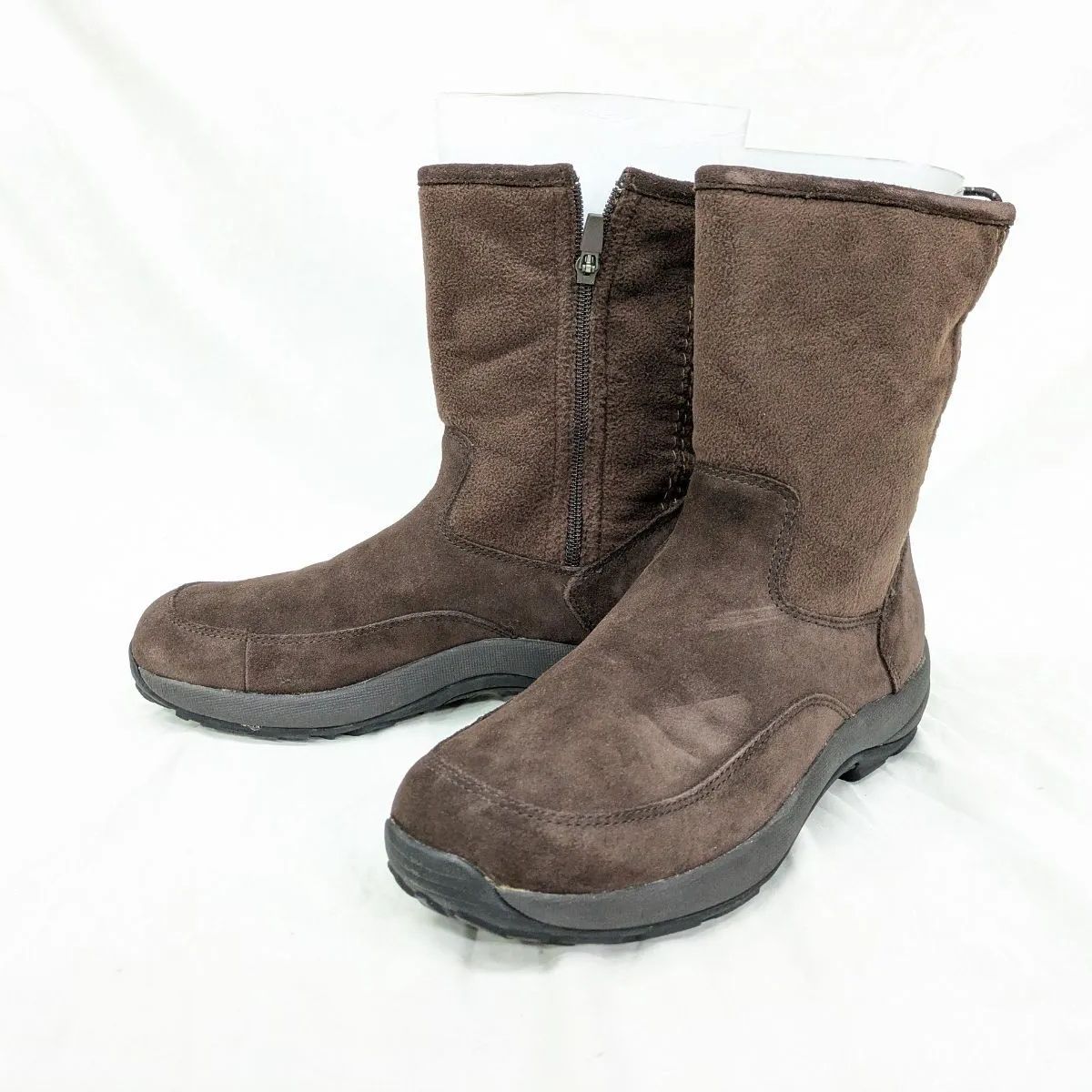  L Bean ブーツ フリース CHOC サイズ9 Medium ブラウン ムートンブーツ ブーツ 革靴