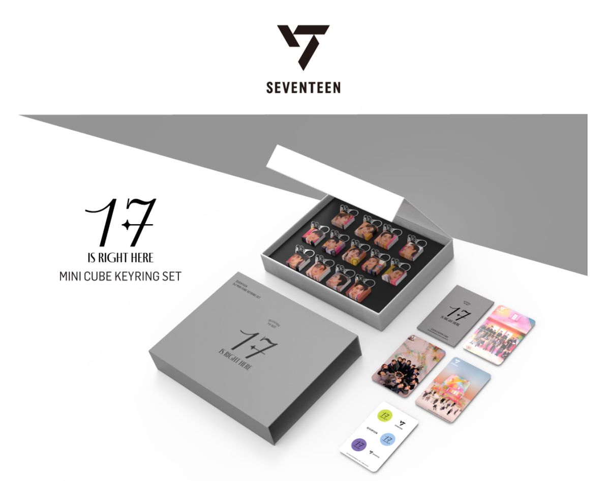SEVENTEEN セブンティーン セブチ ミニキーホルダー SET