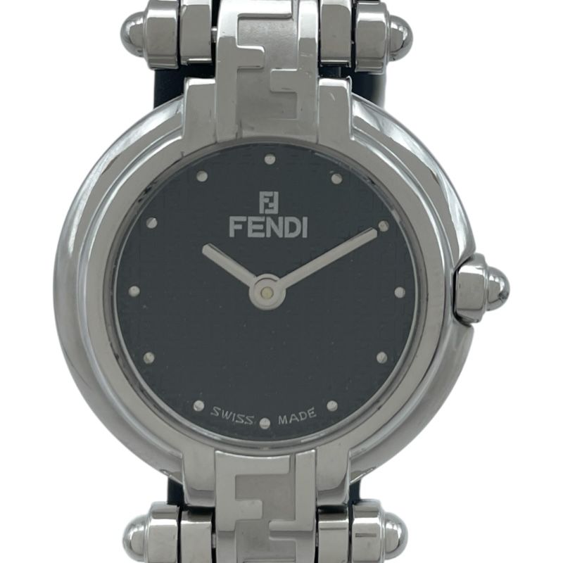 Fendi 腕時計 オロロジ フェンディ フェンディ FENDI オロロジ 750L ブラック SS クオーツ レディース