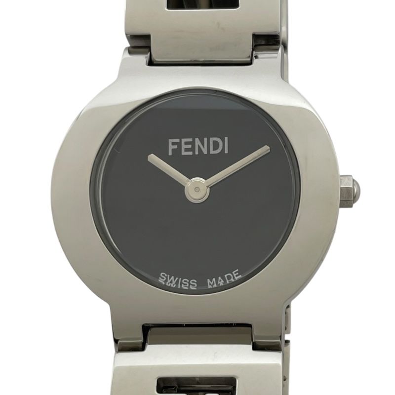 フェンディ FENDI オロロジ 3050 L ブラック SS クオーツ レディース 腕時計