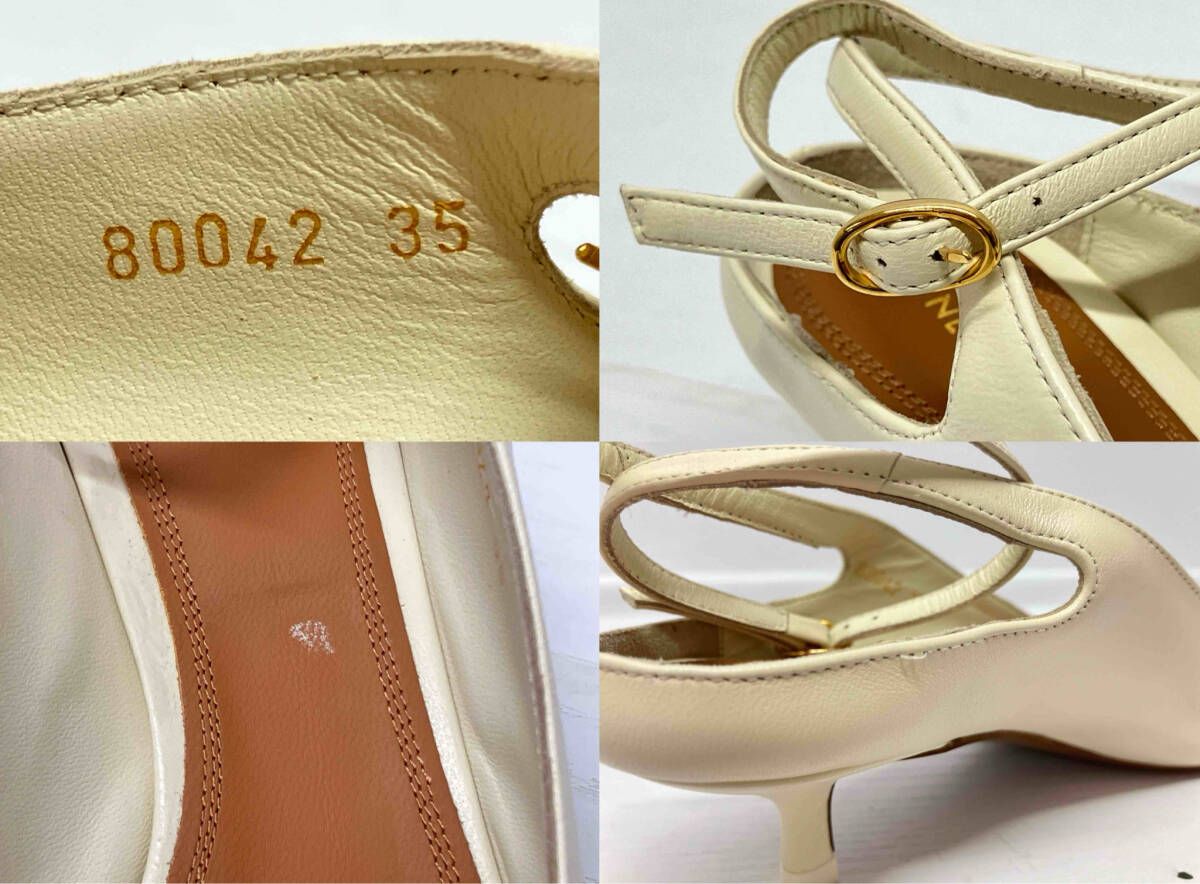 アンクルストラップパンプス