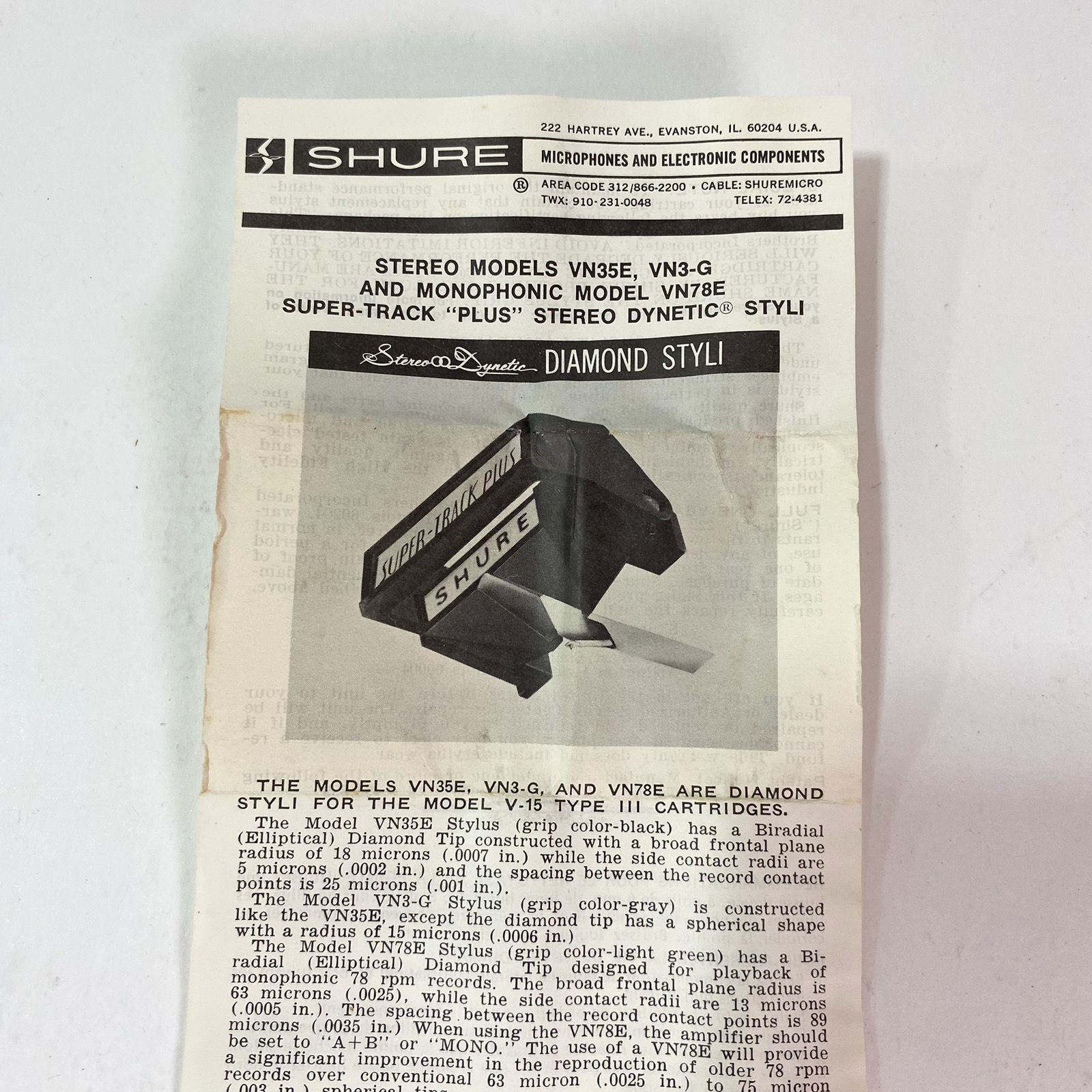 SHURE シュア VN-35E レコード針 交換針 カートリッジ - メルカリ