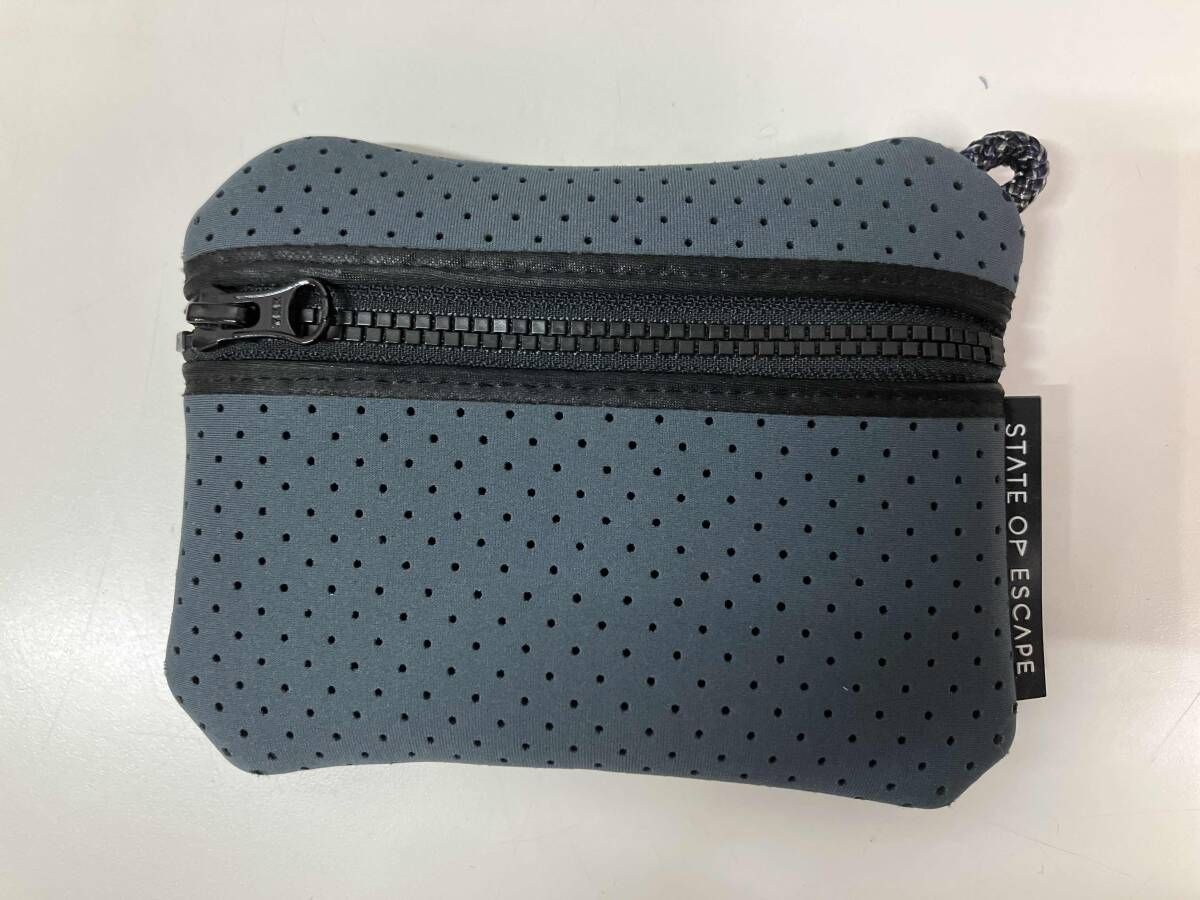 blue ポーチ付き