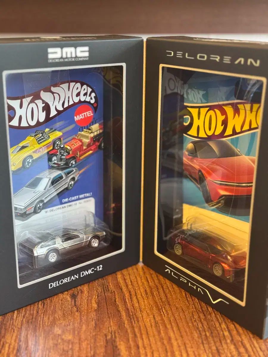 ホットウィール HOT WHEELS ドロリアン アルファV セット