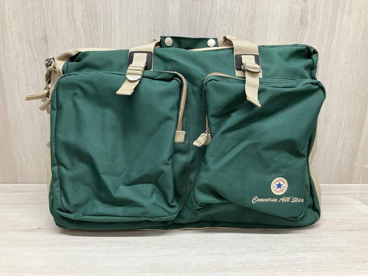 CONVERSE グリーン ボストンバッグ