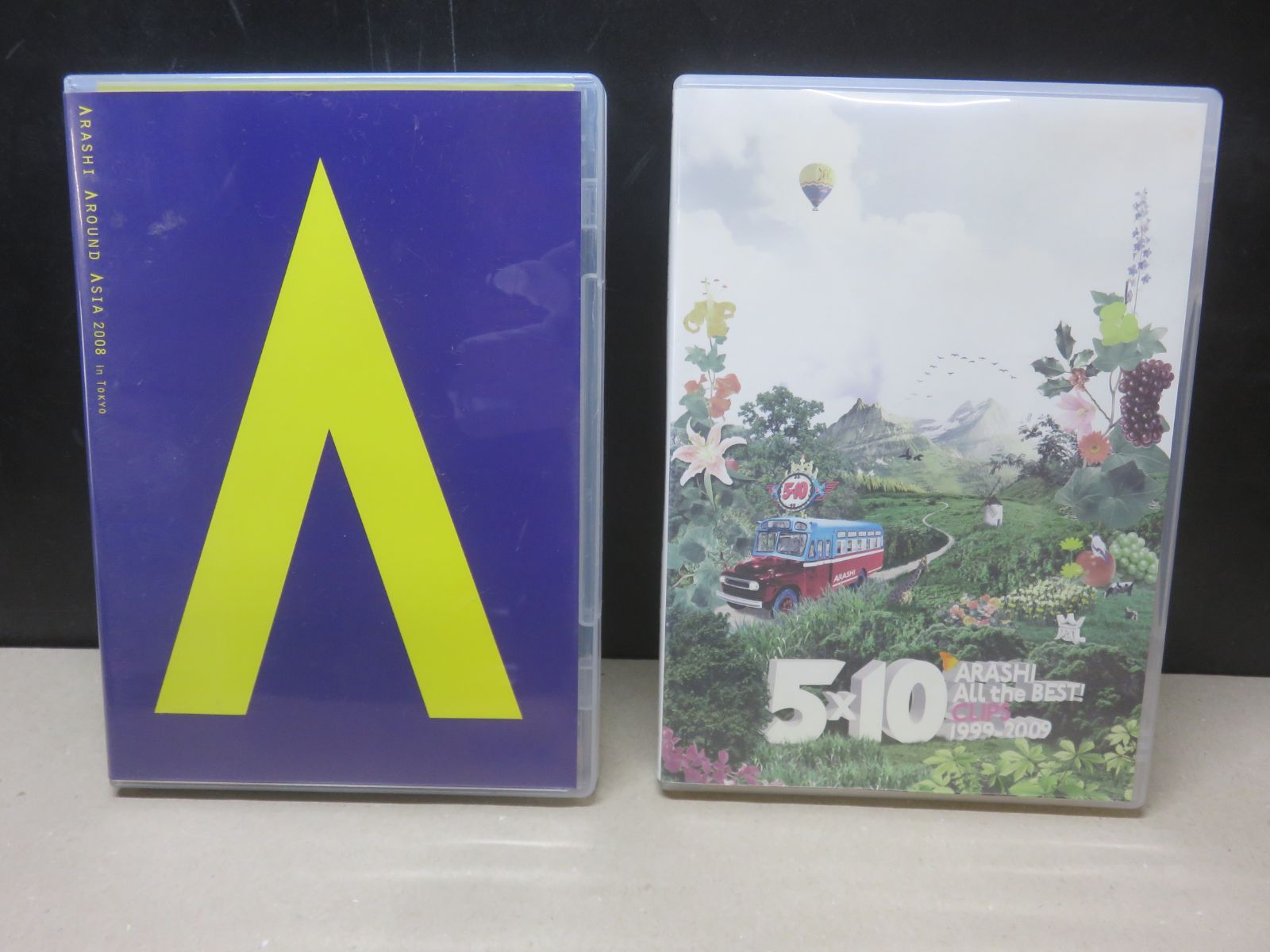 DVD】《2点セット》嵐 『 ARASHI AROUND ASIA 2008 in TOKYO / 5×10