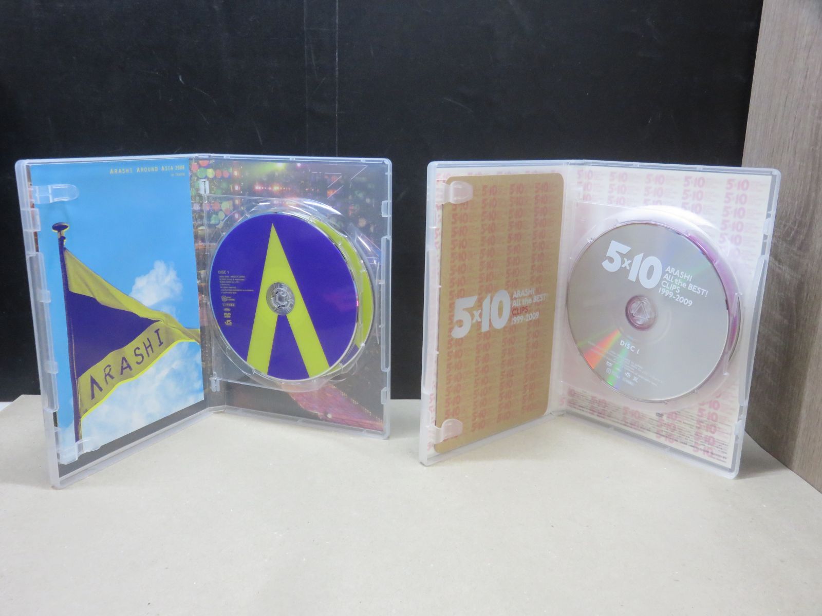 DVD】《2点セット》嵐 『 ARASHI AROUND ASIA 2008 in TOKYO / 5×10