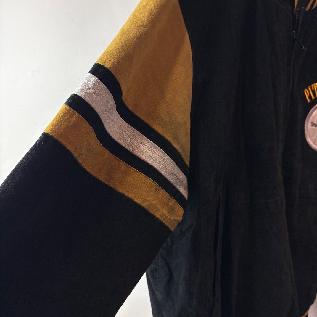 NFL Pittsburgh Steelers Suede Jacket Size XL - メルカリ