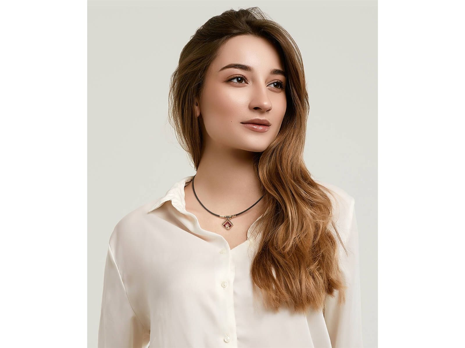 ムラサキパーク Colantotte コラントッテ TAO 磁気ネックレス スリム ARAN MINI ABARO 02 GDRD