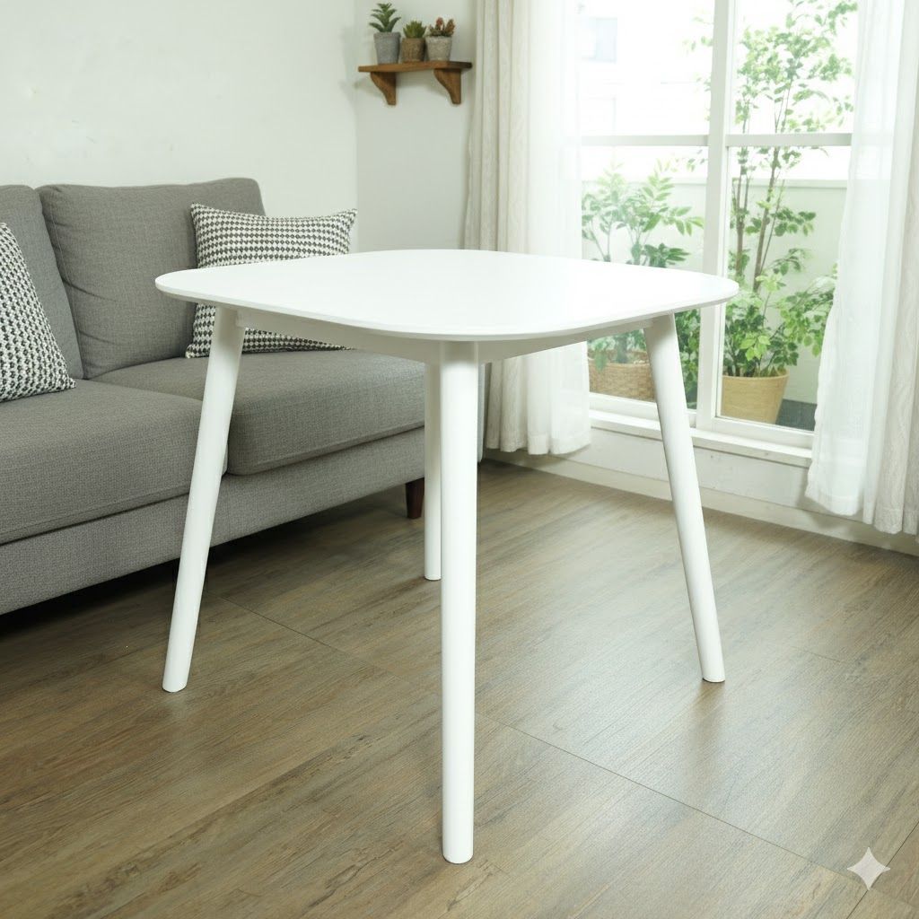 E ダイニングテーブル 75 ホワイトFF 16950