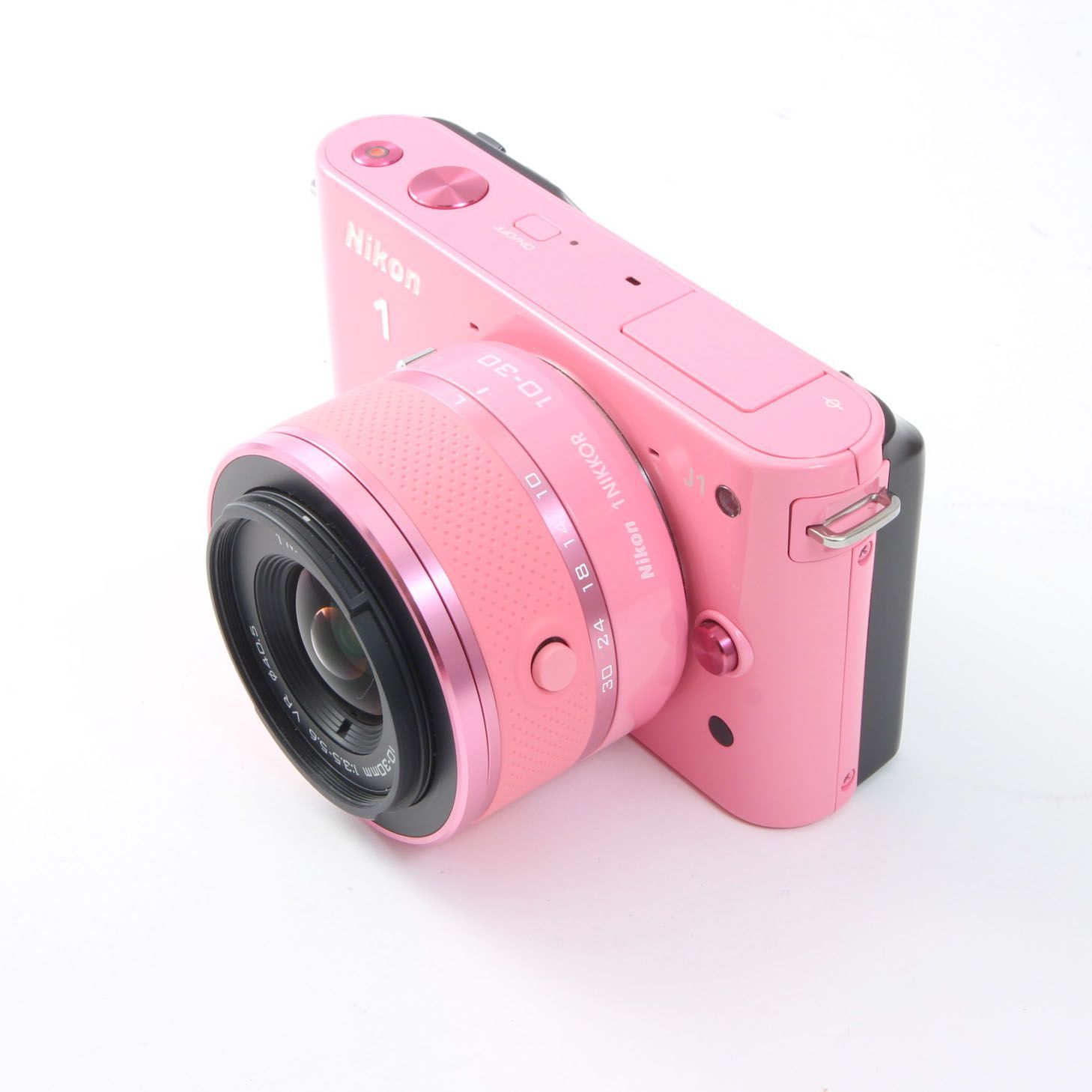ニコン Nikon1 J1 ピンク + 1NIKKOR 10-30mm VR レンズセット