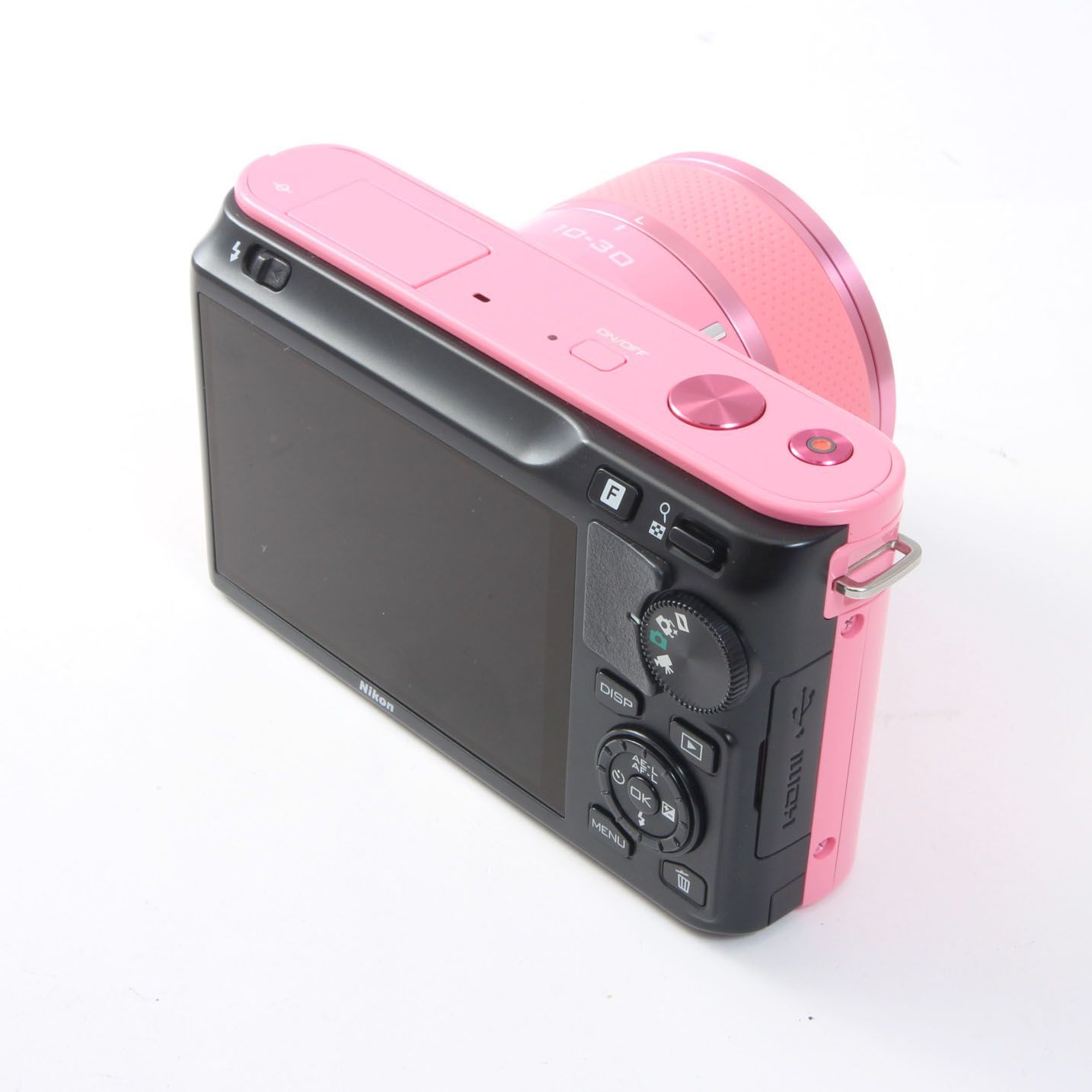 ニコン Nikon1 J1 ピンク + 1NIKKOR 10-30mm VR レンズセット