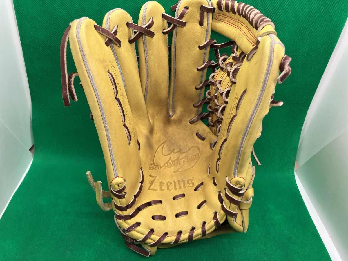 ZEEMS ジームス 一般軟式 SV-520GGN 外野手用 ジームス 軟式用グラブ