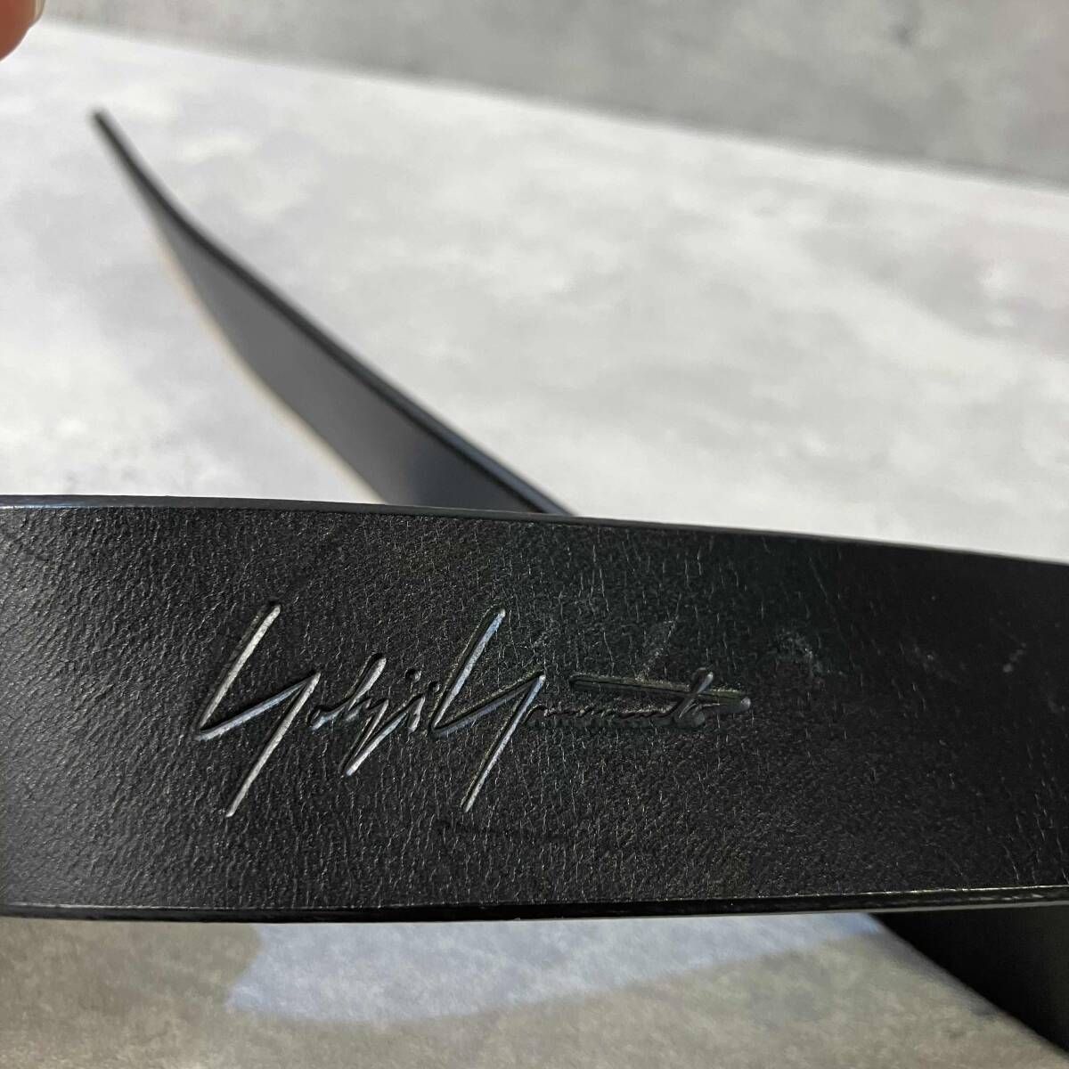 YOHJI ショップ YAMAMOTO POUR HOMME leather belt レザーベルト