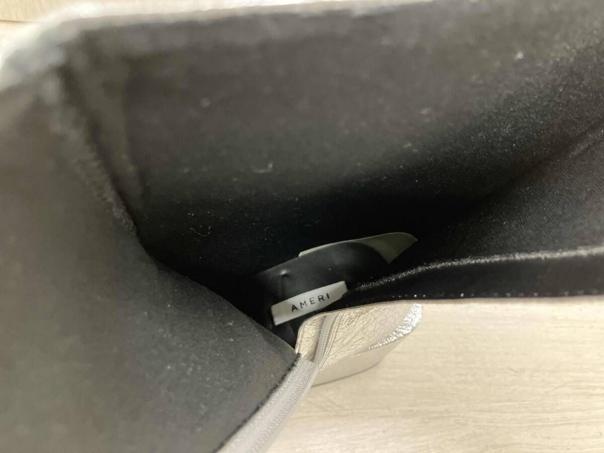  AMERI ロングブーツ シルバー 表記サイズL その他 靴