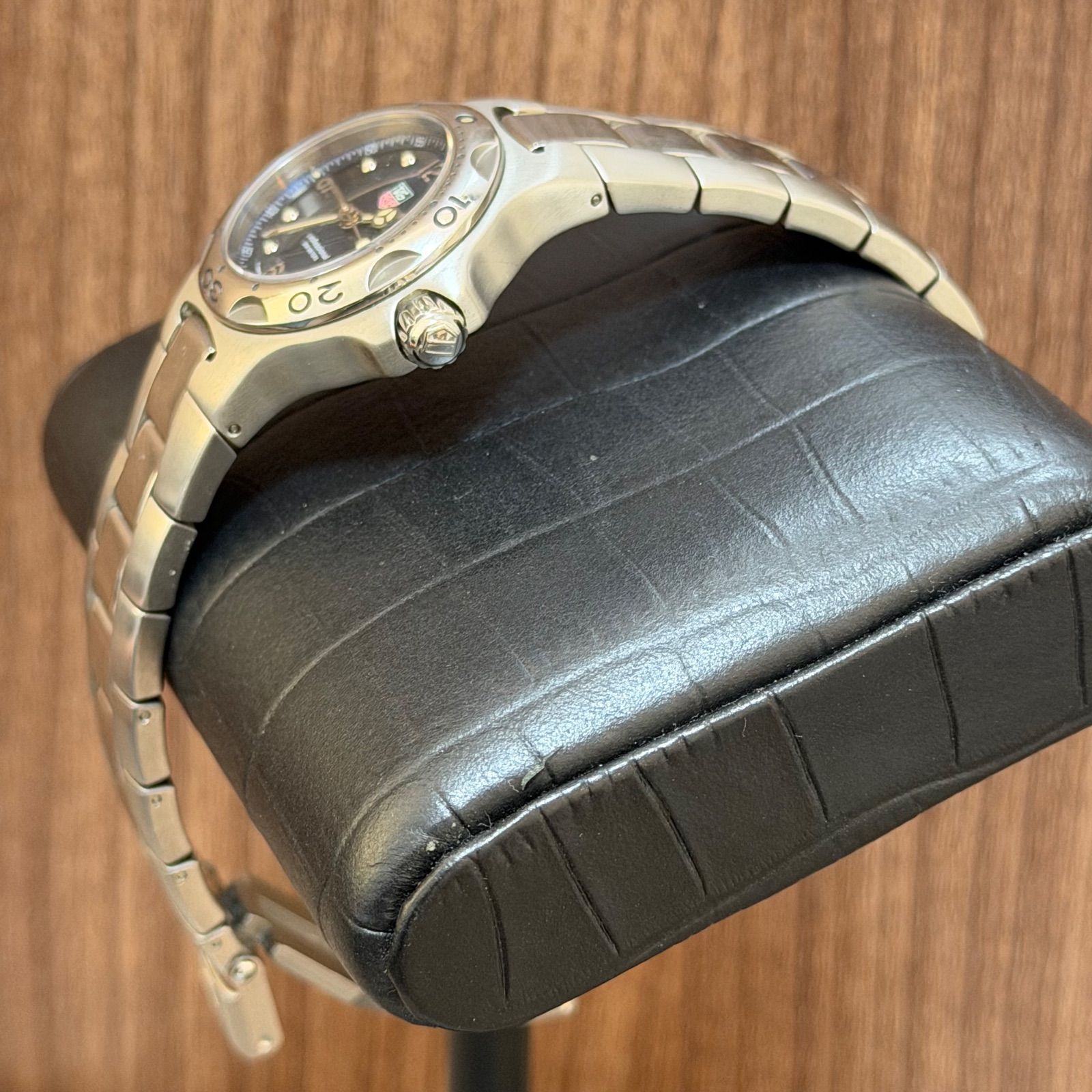 s【美品】稼働品 TAG HEUER タグホイヤー WL1313-0 キリウム 腕時計