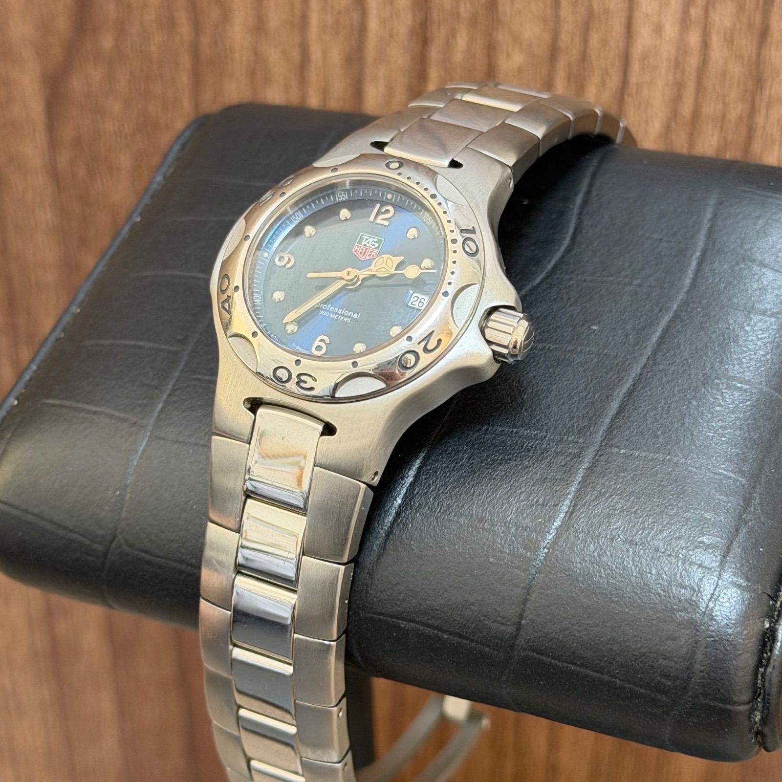 s【美品】稼働品 TAG HEUER タグホイヤー WL1313-0 キリウム 腕時計