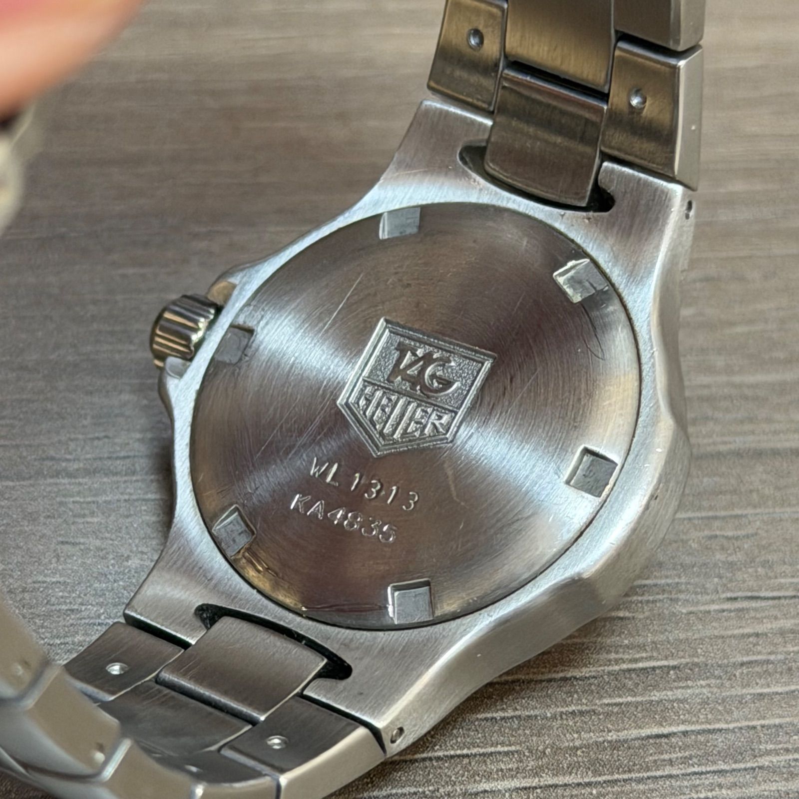 s【美品】稼働品 TAG HEUER タグホイヤー WL1313-0 キリウム 腕時計