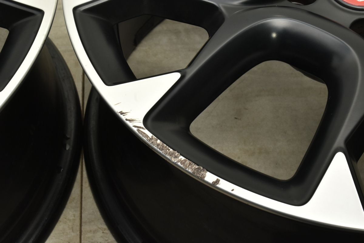  アバルト 595 コンペティツィオーネ 17 in 7 J 38 PCD 98 4本セット 品番 フィアット 500 流用 交換用 17インチ ホイール