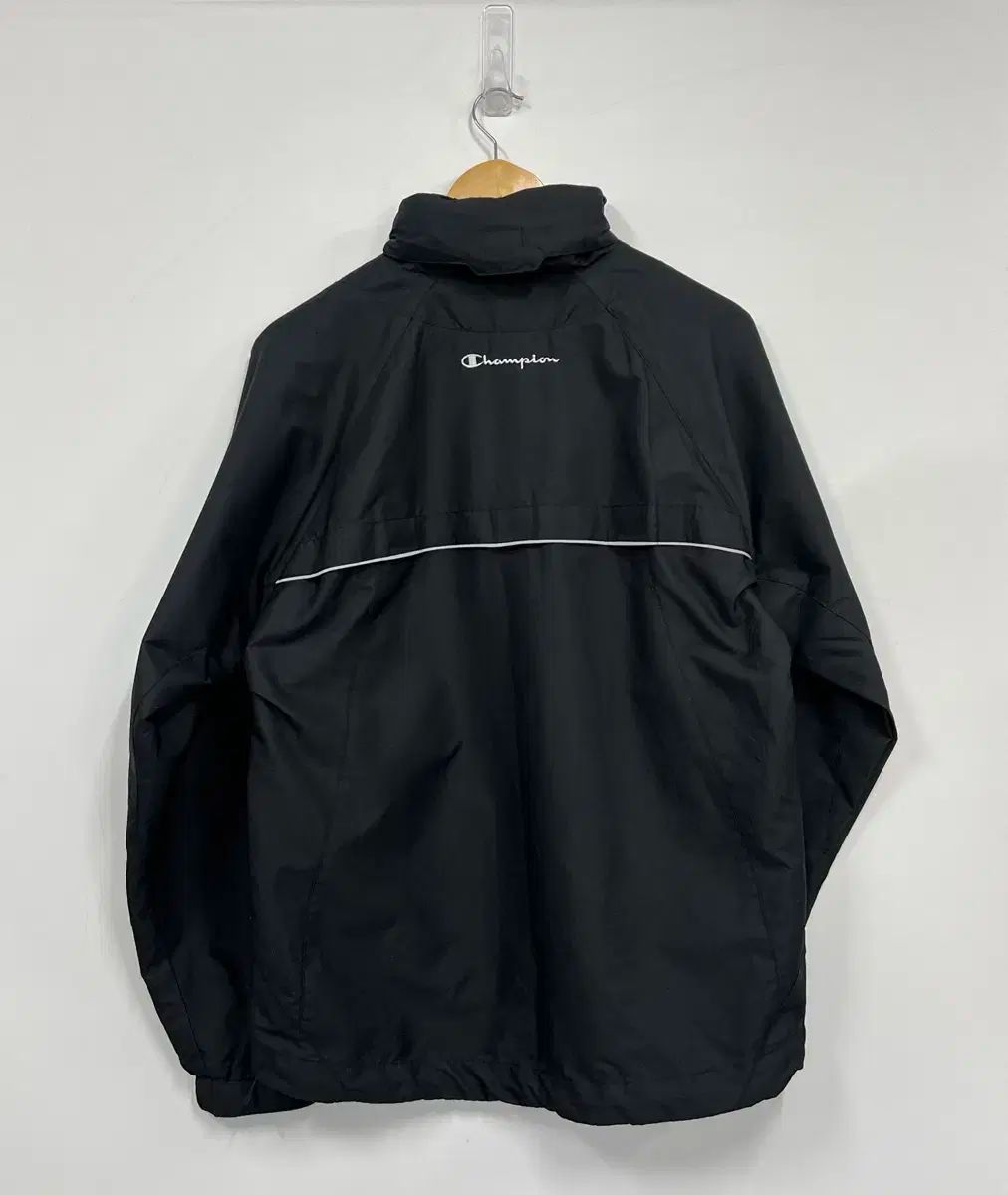 90 チャンピオン ノースウェスタン ロゴ ハーフジップ ウィンドブレーカー Anorak