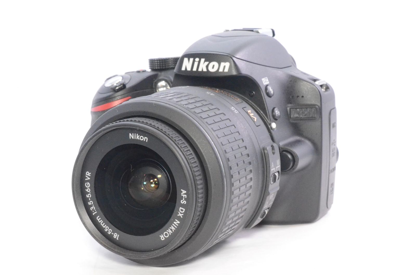SDカード付き Nikon ニコン D 3200 200 mmダブルズームキット 18 55 mm mm付属 ブラック