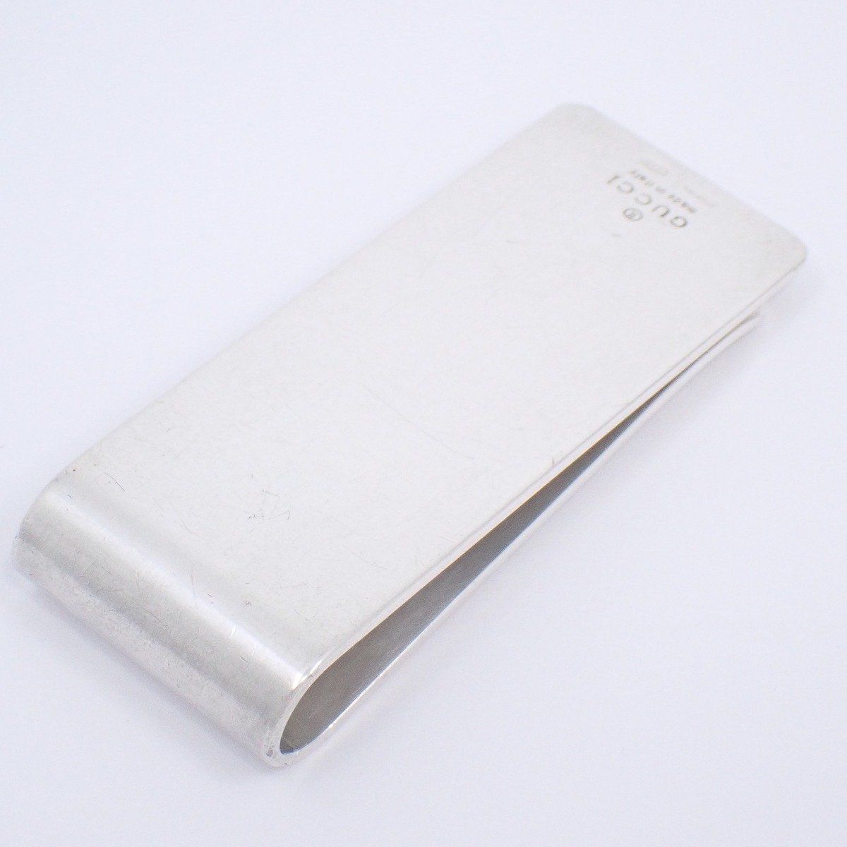 GUCCI グッチ Gロゴ マネークリップ シルバー925【いおき質店