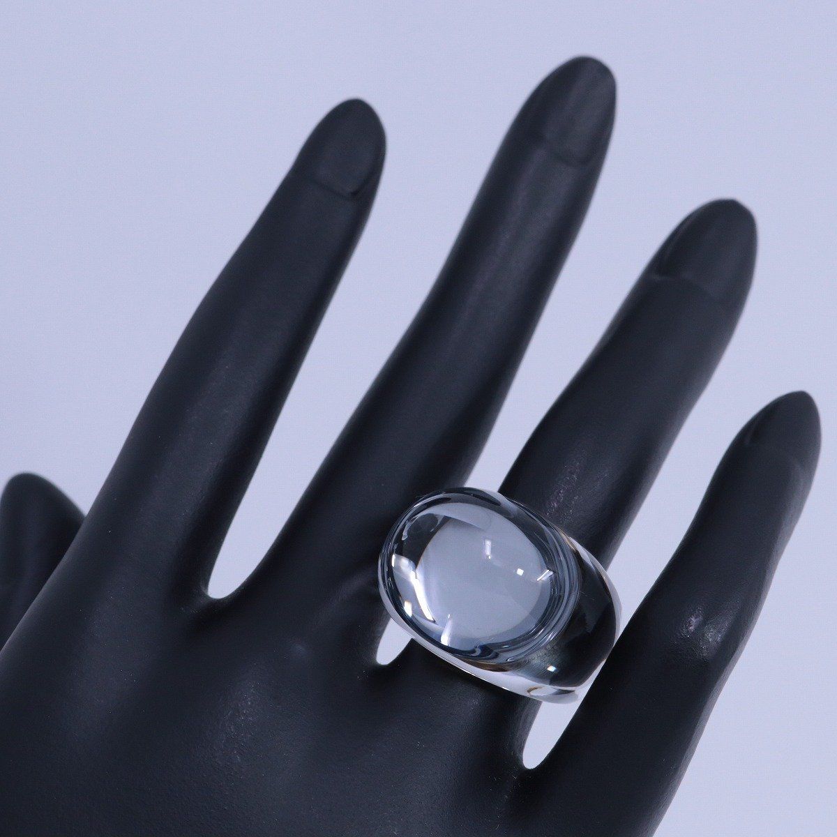 Baccarat バカラ タンゴ リング 指輪 クリスタル クリア系 12.5号【い