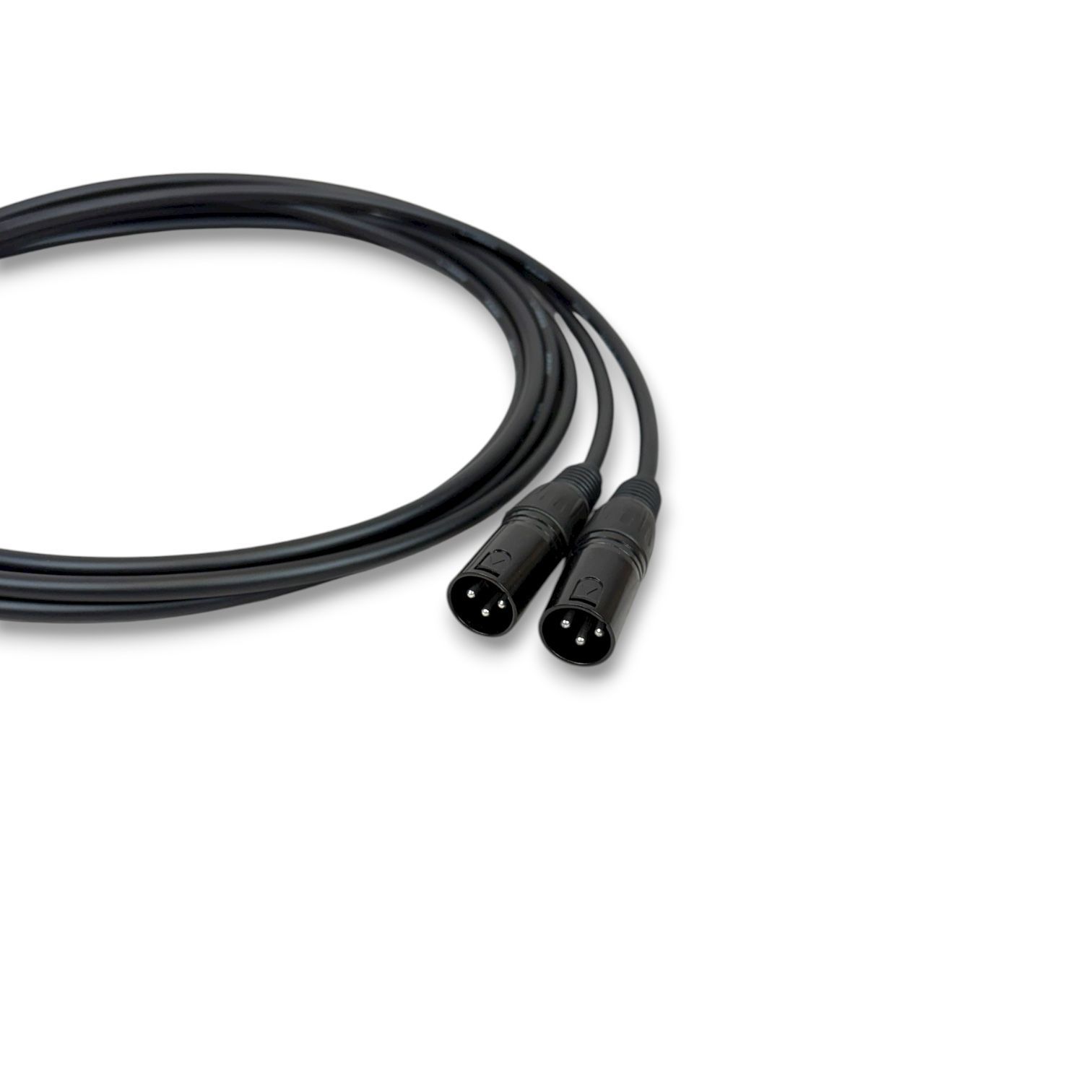 CANARE L-4E6S BLACK RCA XLR ケーブル 2m 2本セット - メルカリ