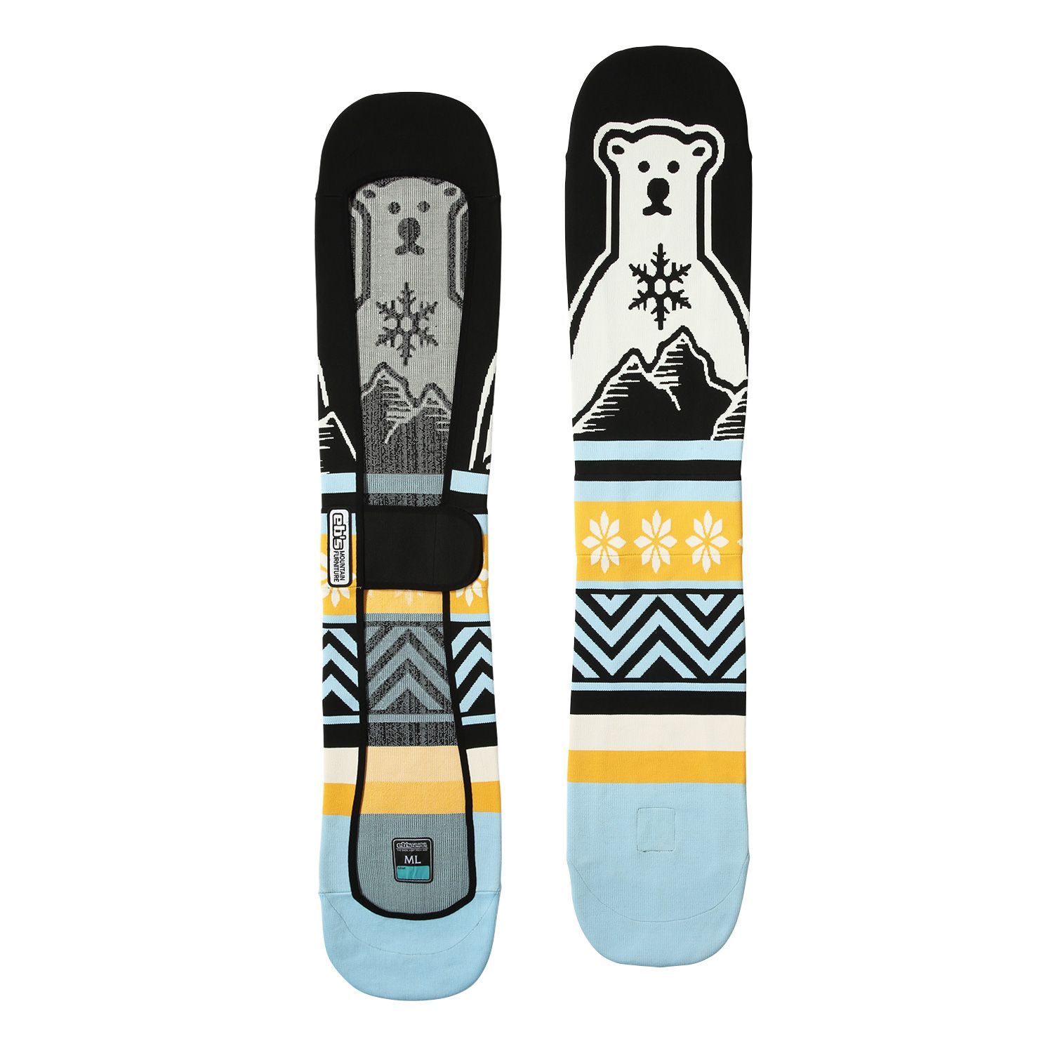 25-26 eb s Knit Cover BEAR ML BLUE YL 11000