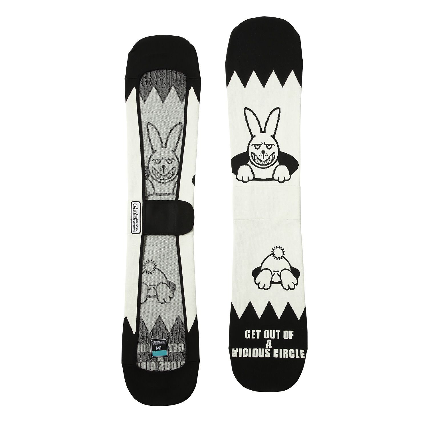 25 26 eb s Knit Cover RABBIT ML WHITE 11000