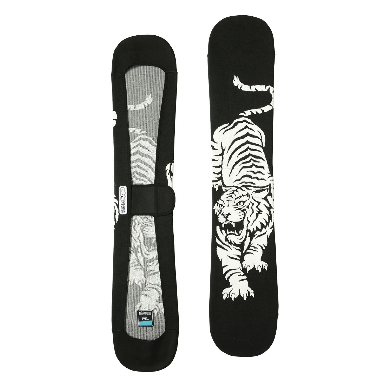 25 26 eb s Knit Cover TIGER SM BLACK 11000