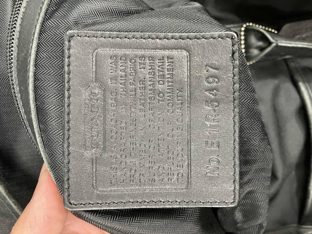 COACH 5497／ナイロンボストンバッグ／BLK バッグ - メルカリ