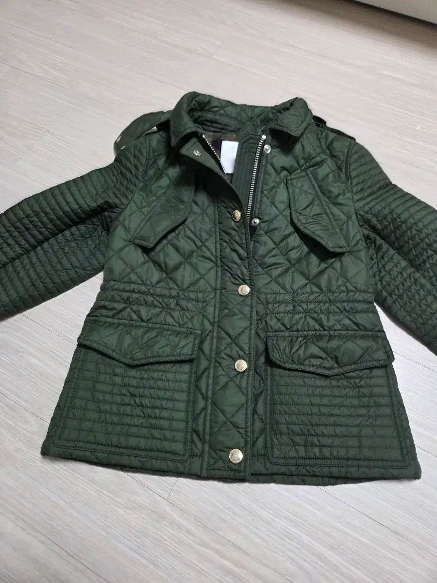 キルティング ジャケット グリーン