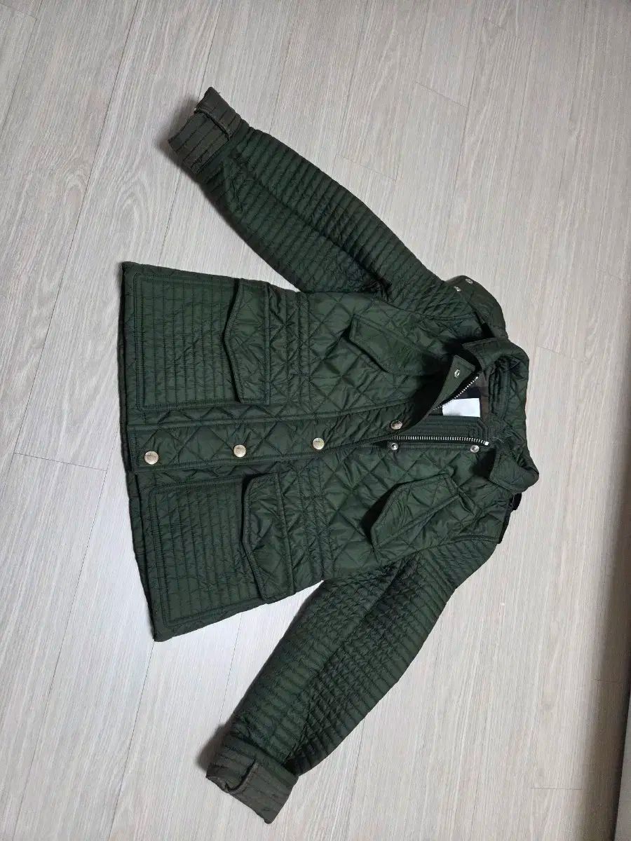 キルティング ジャケット グリーン