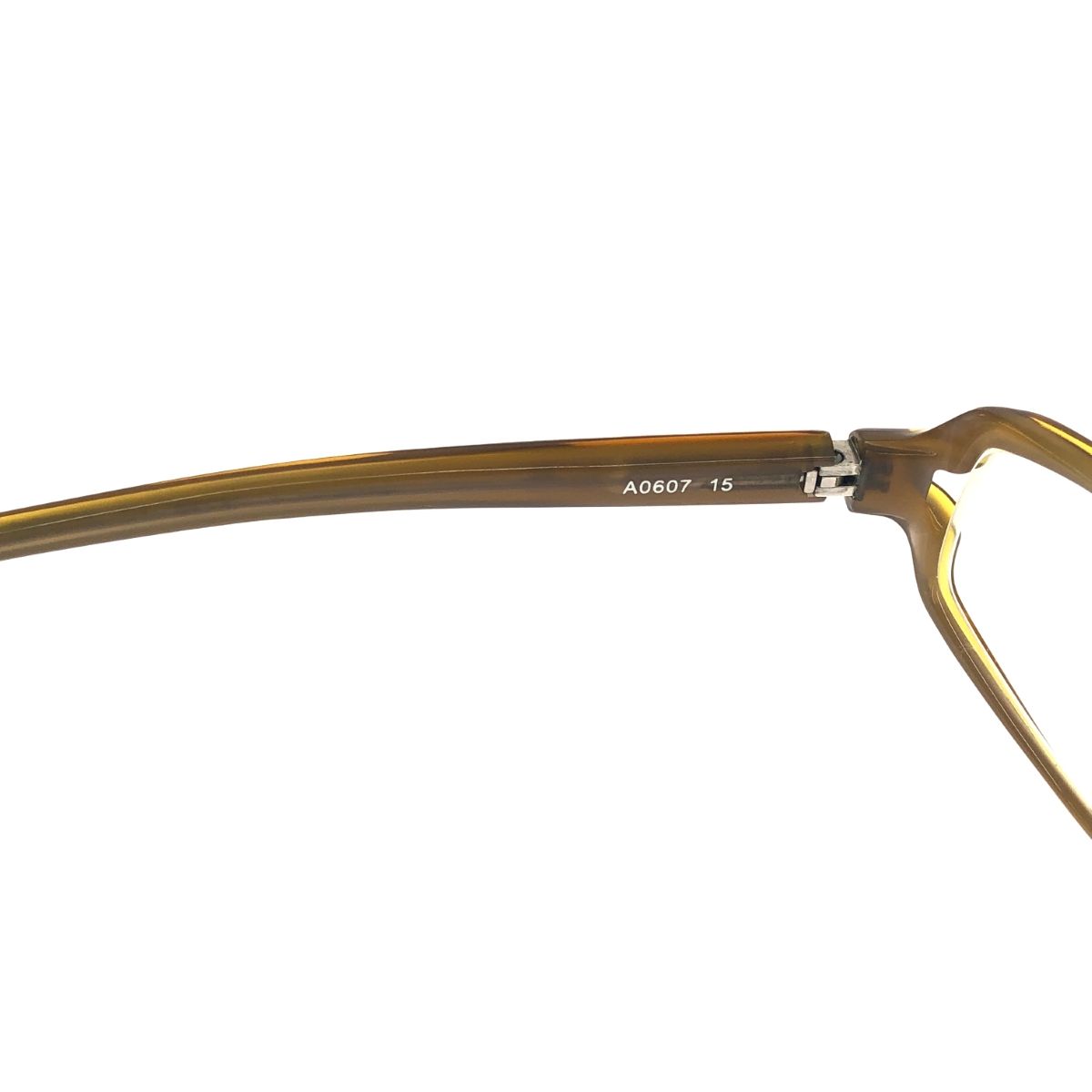 Alain Mikli アランミクリ メガネ スクエア A0607 15 カーキ ユニ