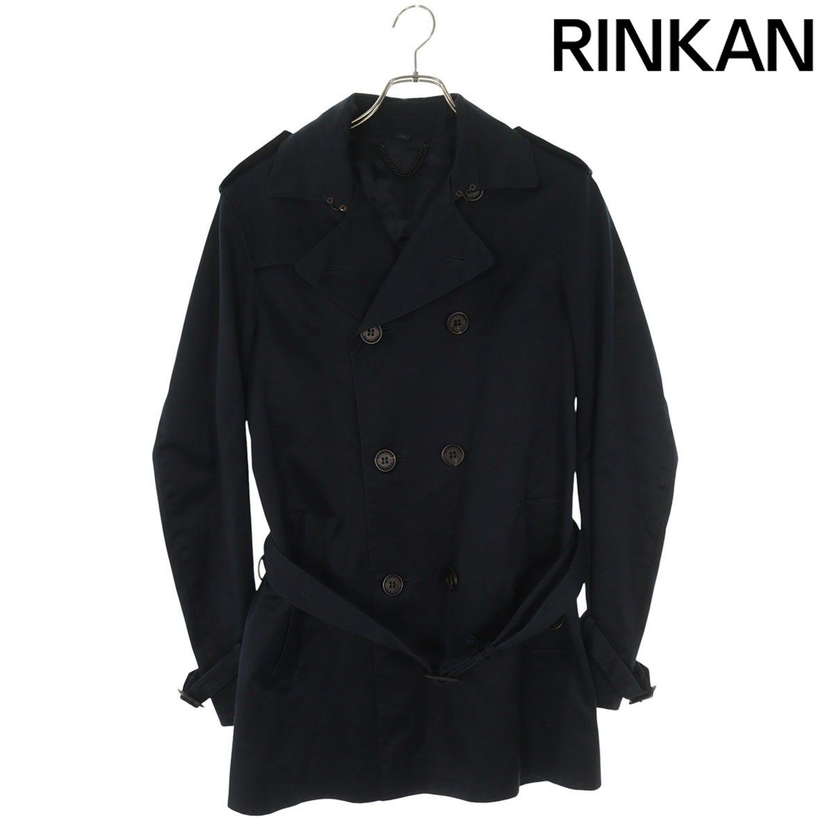 バーバリープローサム ウエストベルトトレンチコート メンズ 46