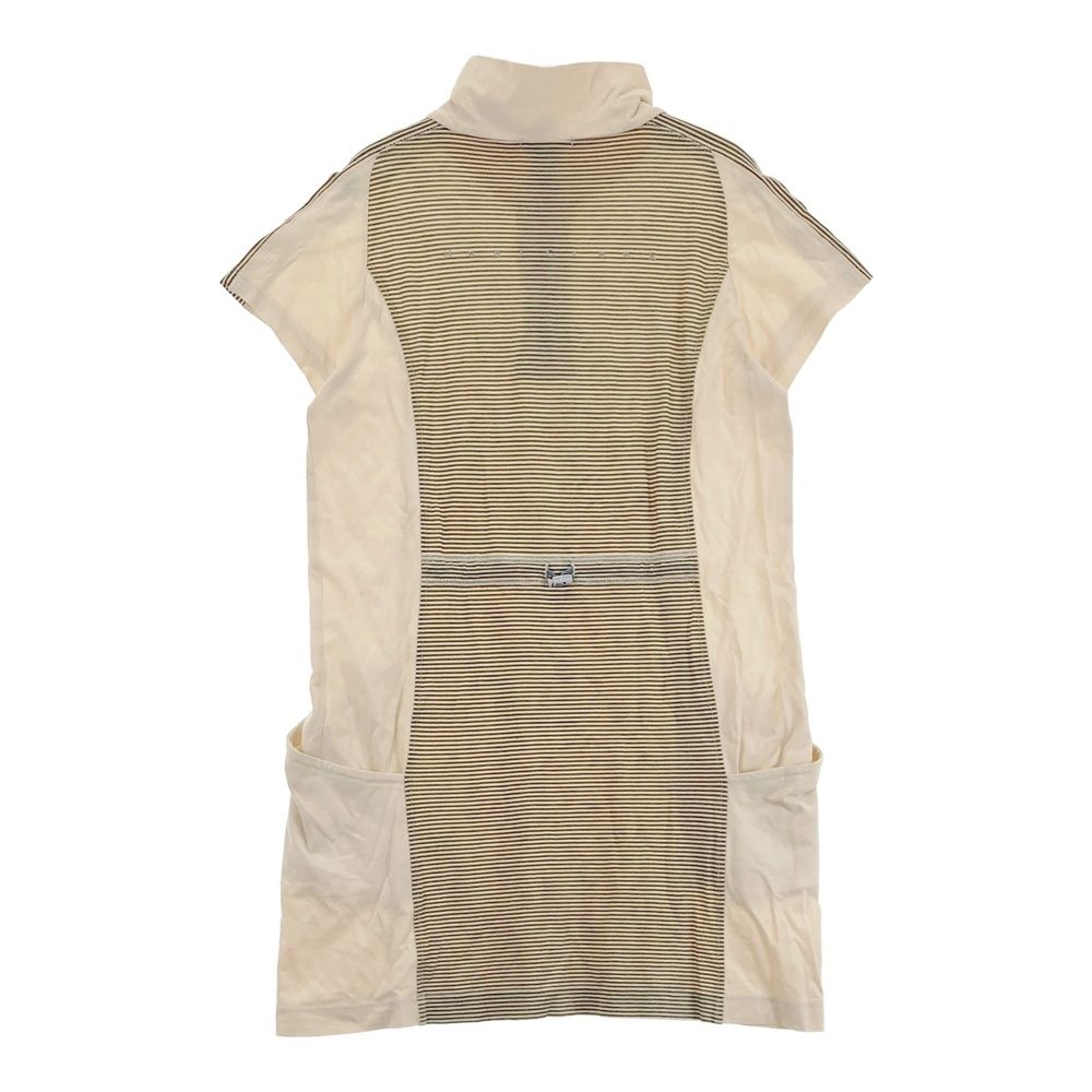 サイズ：40 HEAL CREEK ヒールクリーク ハーフジップ 半袖ワンピース