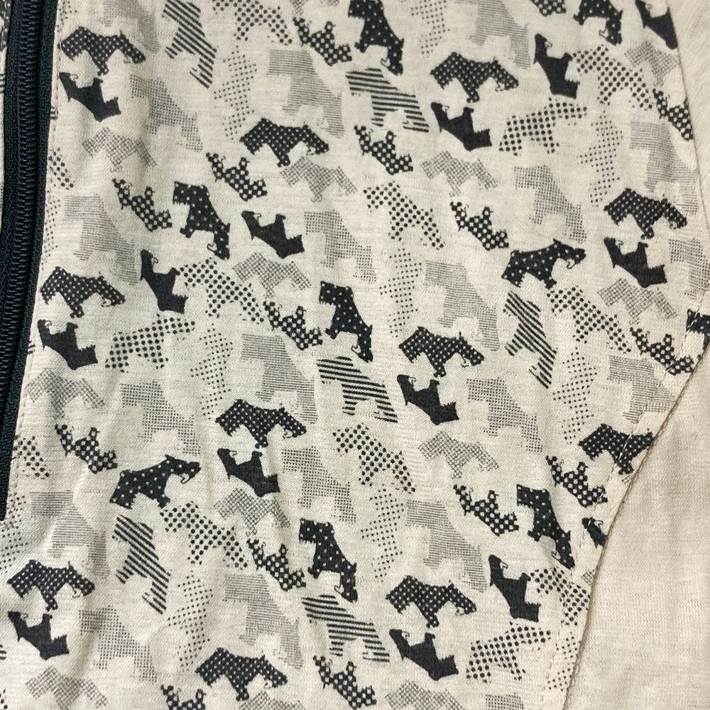 サイズ：40 HEAL CREEK ヒールクリーク ハーフジップ 半袖ワンピース