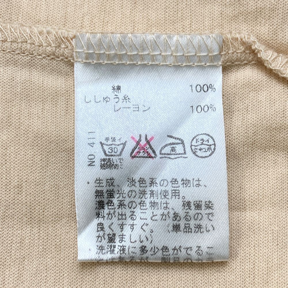 サイズ：40 HEAL CREEK ヒールクリーク ハーフジップ 半袖ワンピース