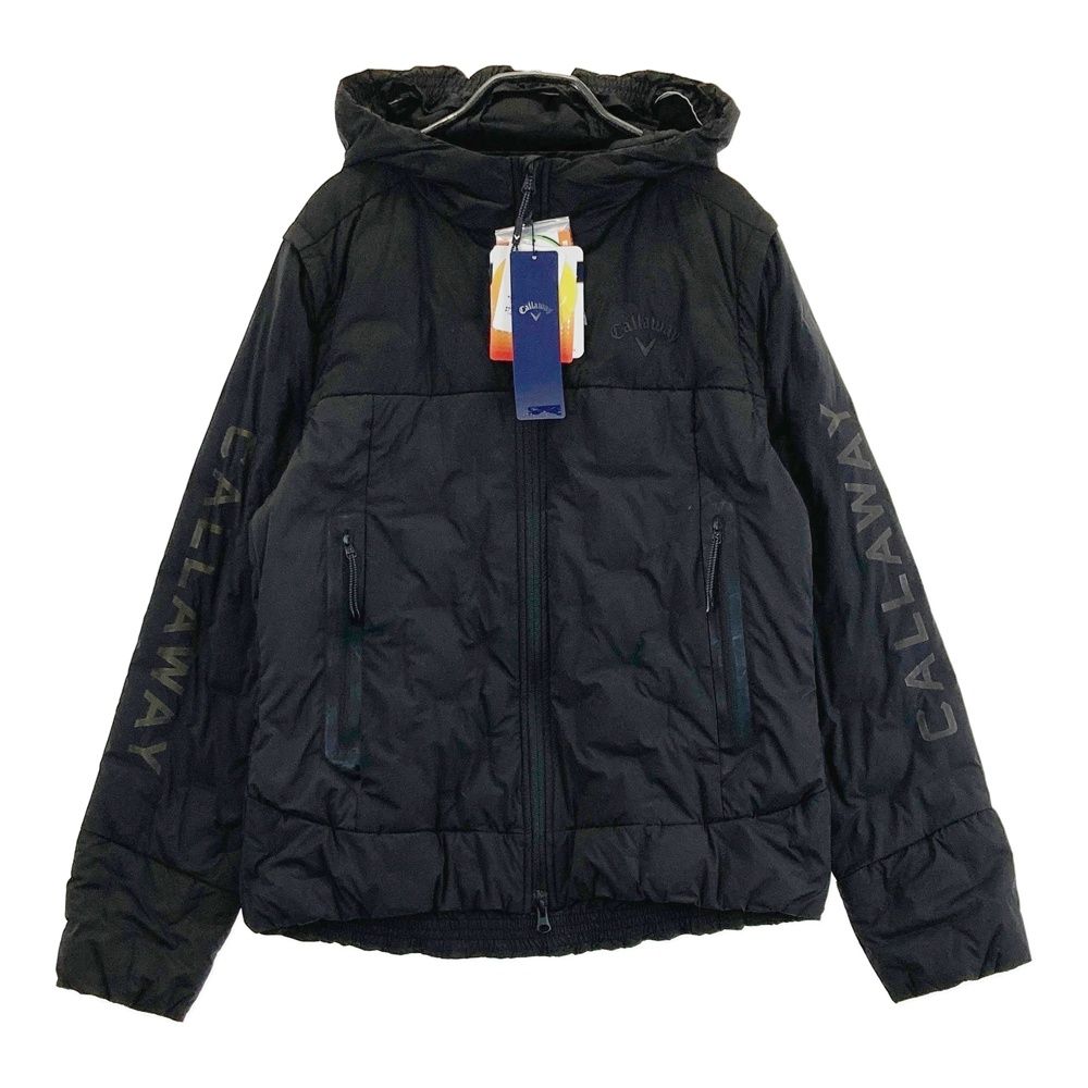 サイズ：M CALLAWAY キャロウェイ 2WAYダウンジャケット ブラック系