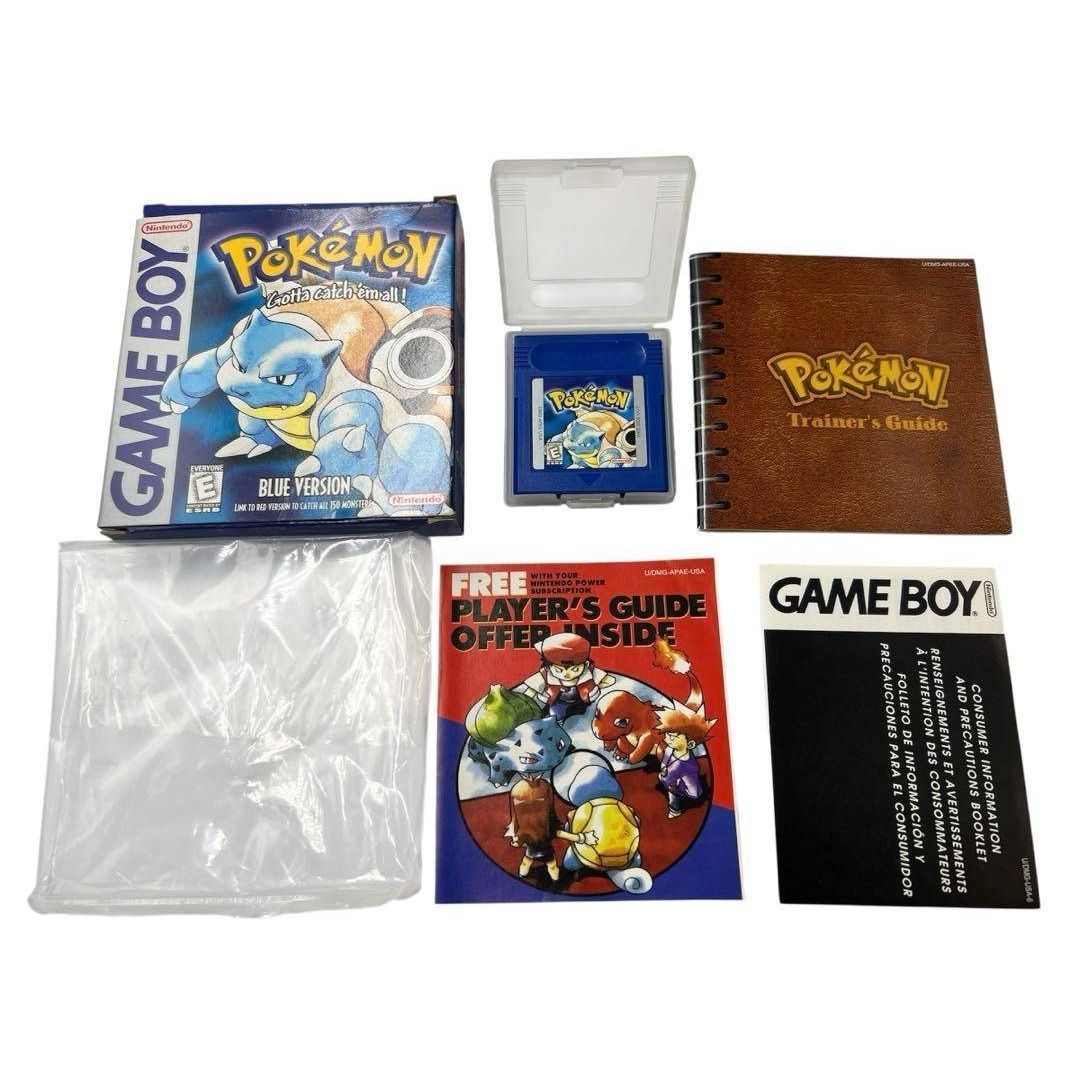 GB 北米版 ポケットモンスター 青 ゲームボーイ 海外版