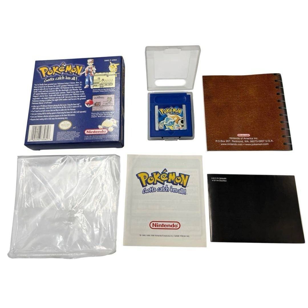 GB 北米版 ポケットモンスター 青 ゲームボーイ 海外版